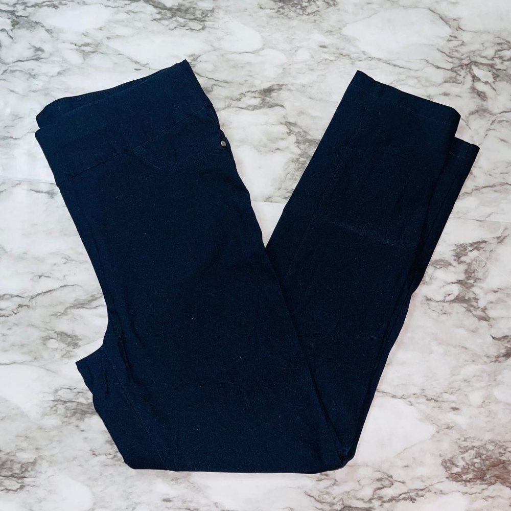 Jules Leopold Jean Leggings Back Pockets Stretch Black Women S Grunge Gothic